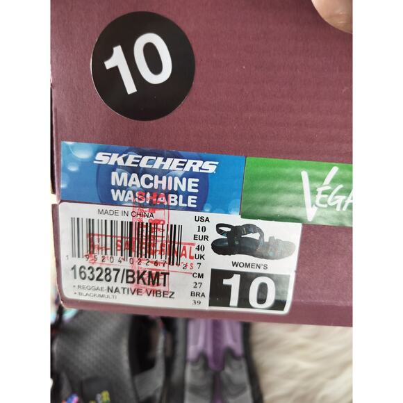 3918) Skechers Women Reggae -Native Vibez Sport Sandal Size US 10 - Picture 8 of 8